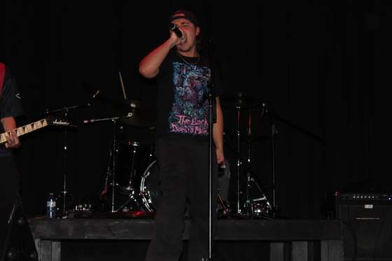 Live on stage